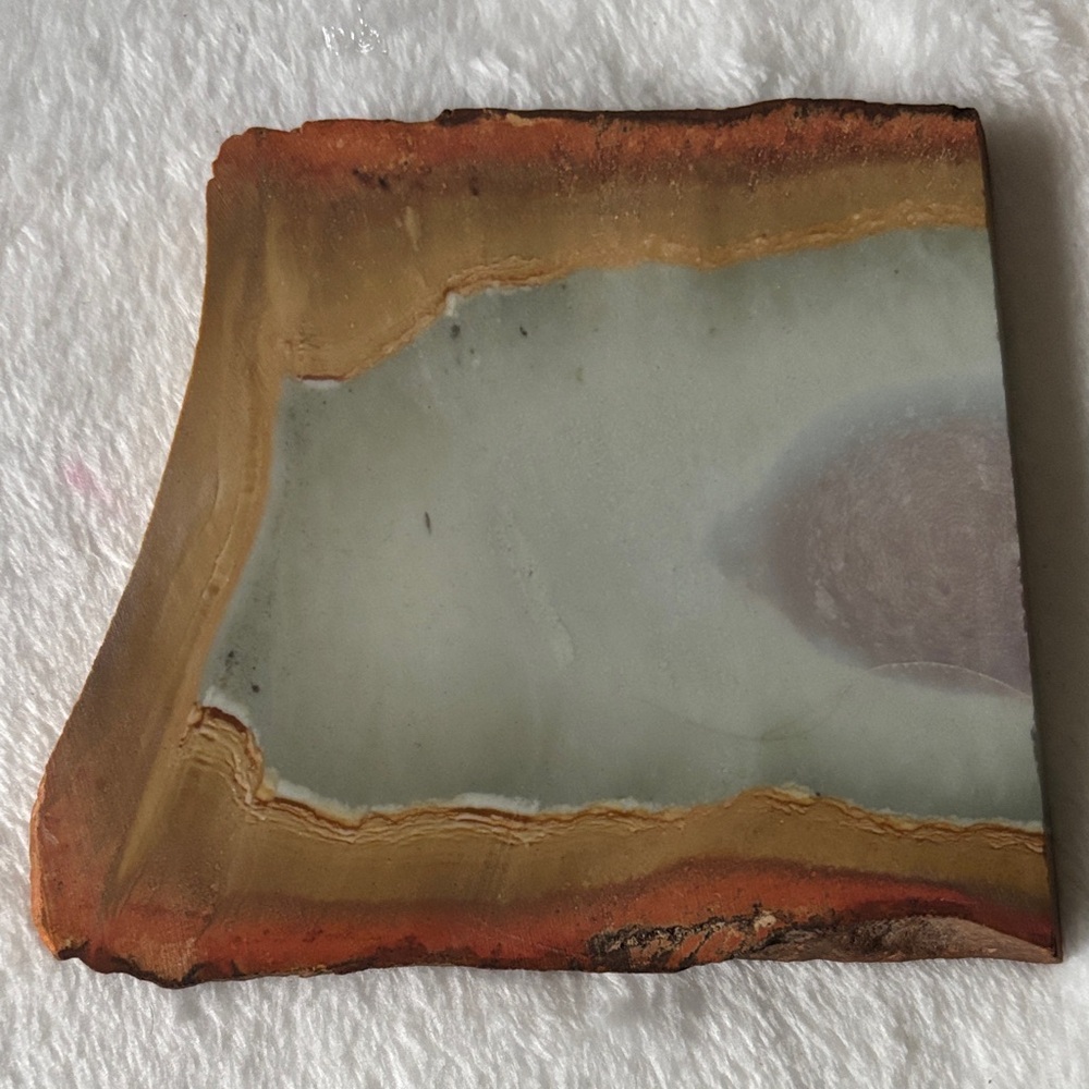 🧡 Polychrome Jasper Slab (Desert Jasper)